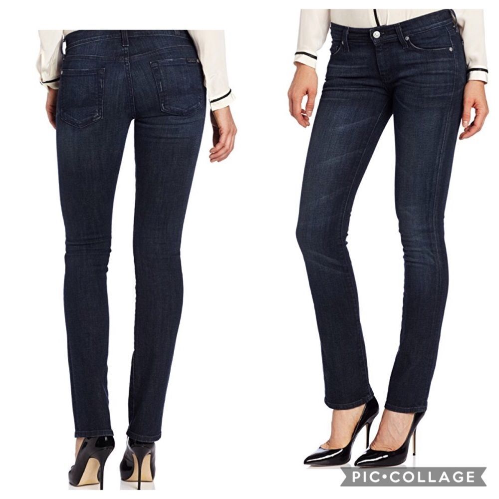 7 For All Mankind Straight Leg Jeans Sz 28